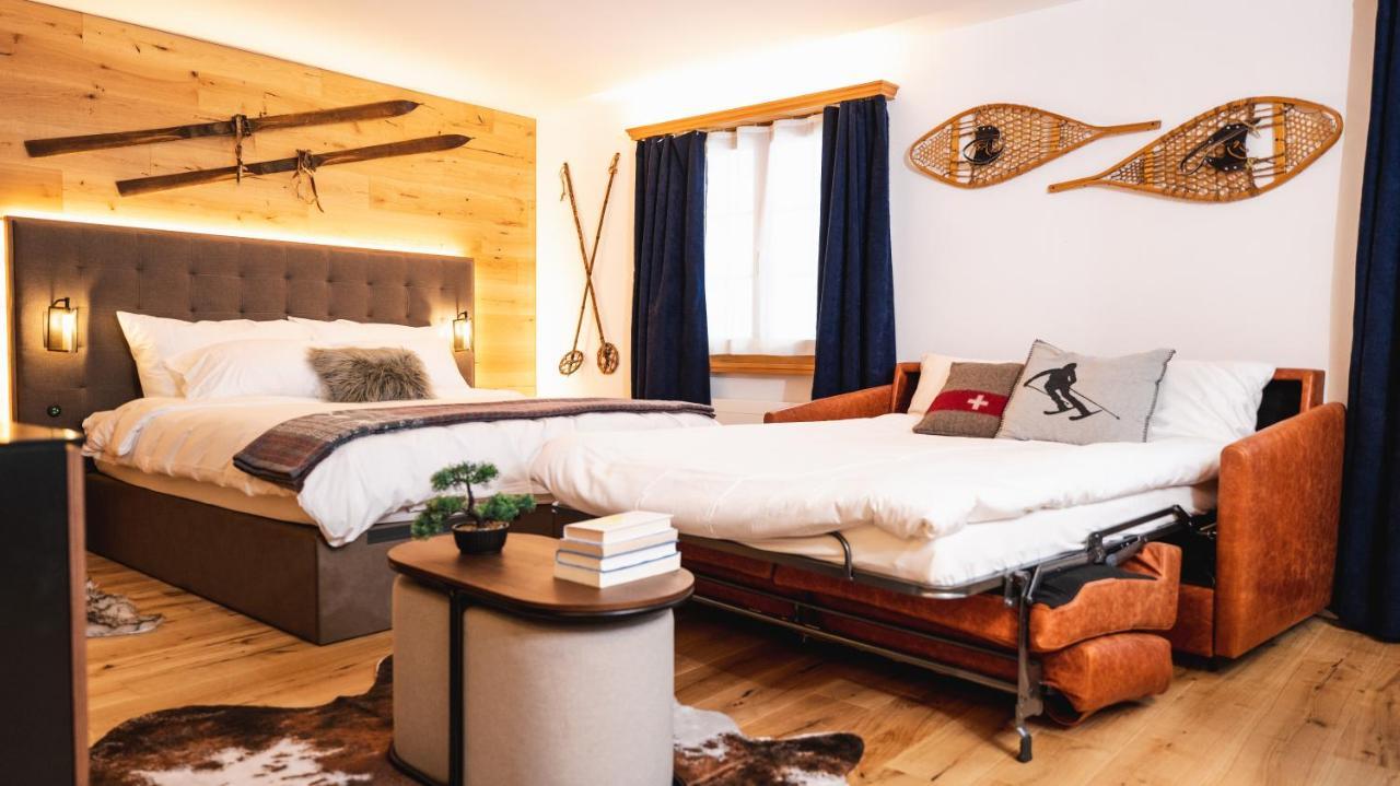 Wunderstay Alpine 3 Chic Studio Central Location Klosters Eksteriør billede